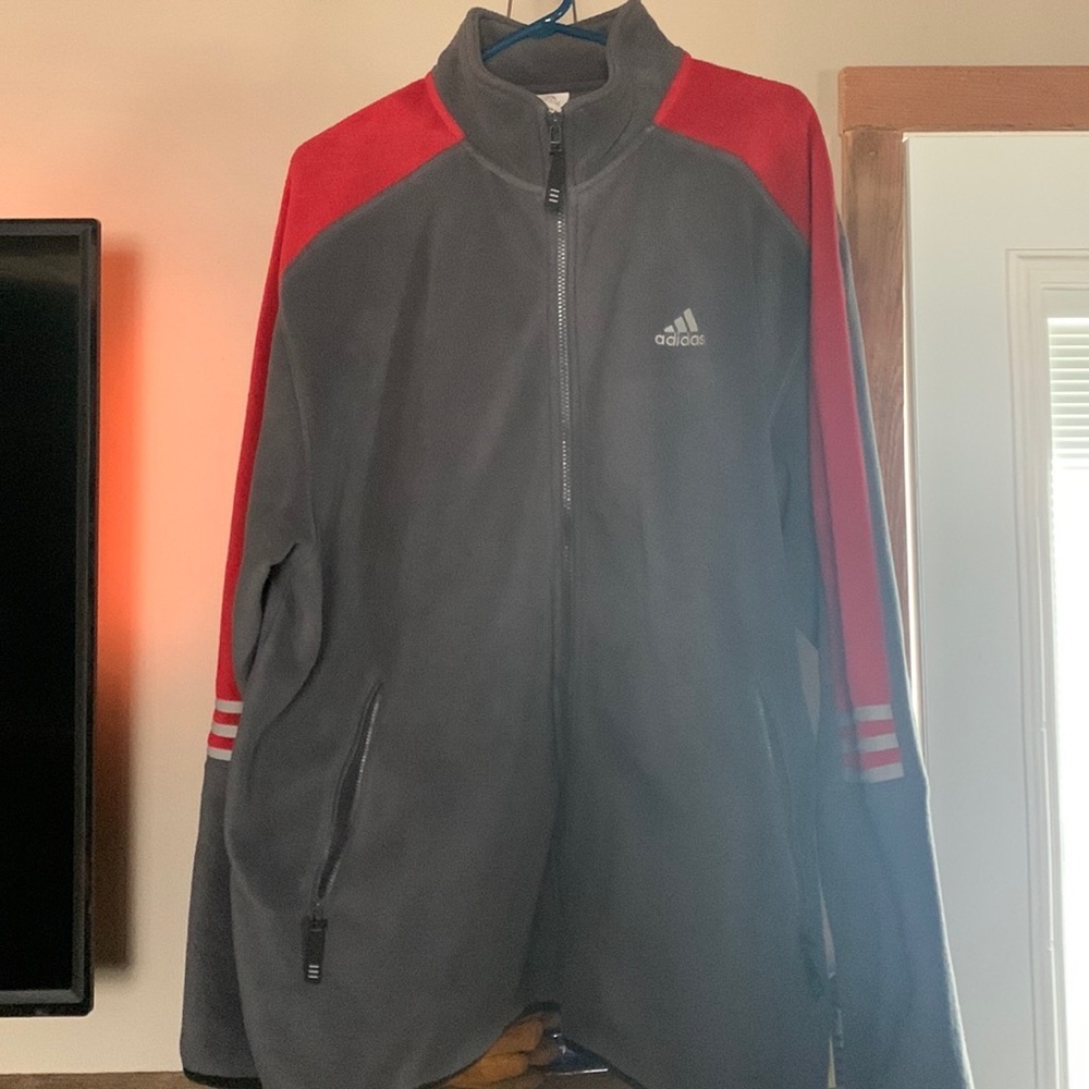 Adidas fleece jacket